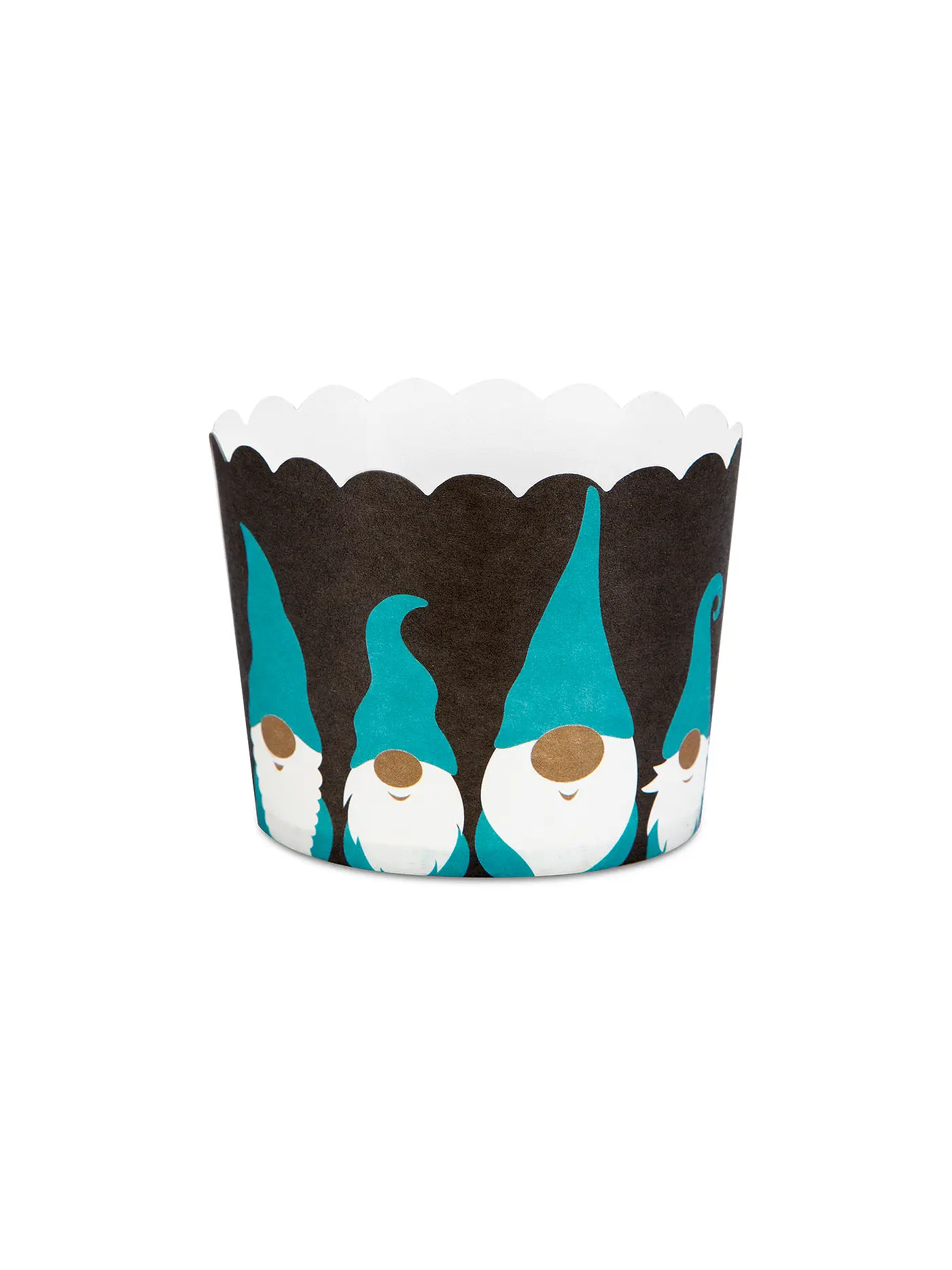 STAEDTER | Cupcake Backform Wichtel 12 Stück  Papier / Schwarz | 